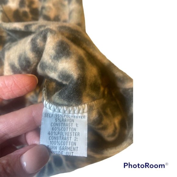 Calme By Johnny Was Half Zip Soft Fleece Pull Over Women's Small NWT $168 - Picture 5 of 7